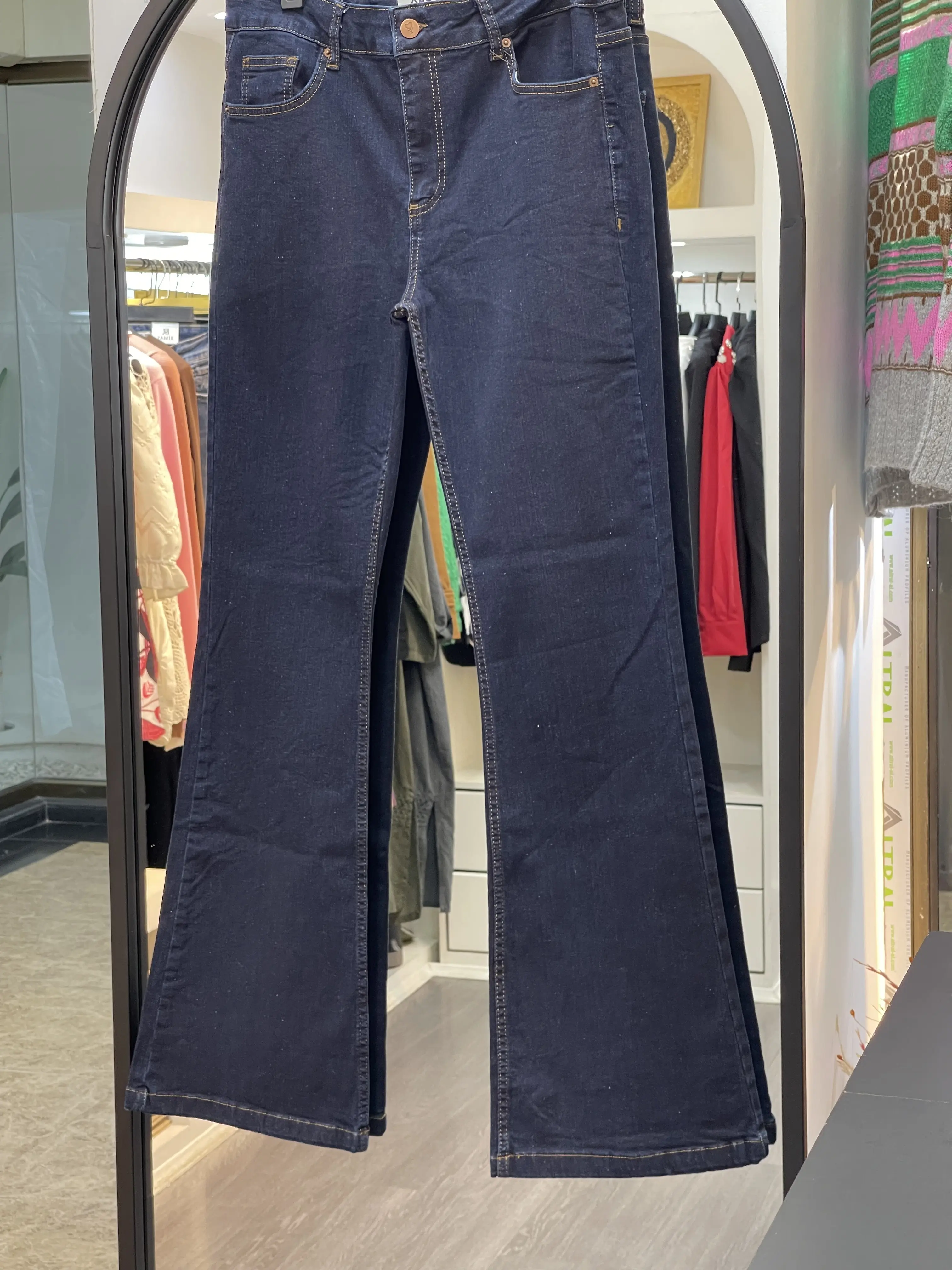 شلوار جین بوت کات پلاس سایز